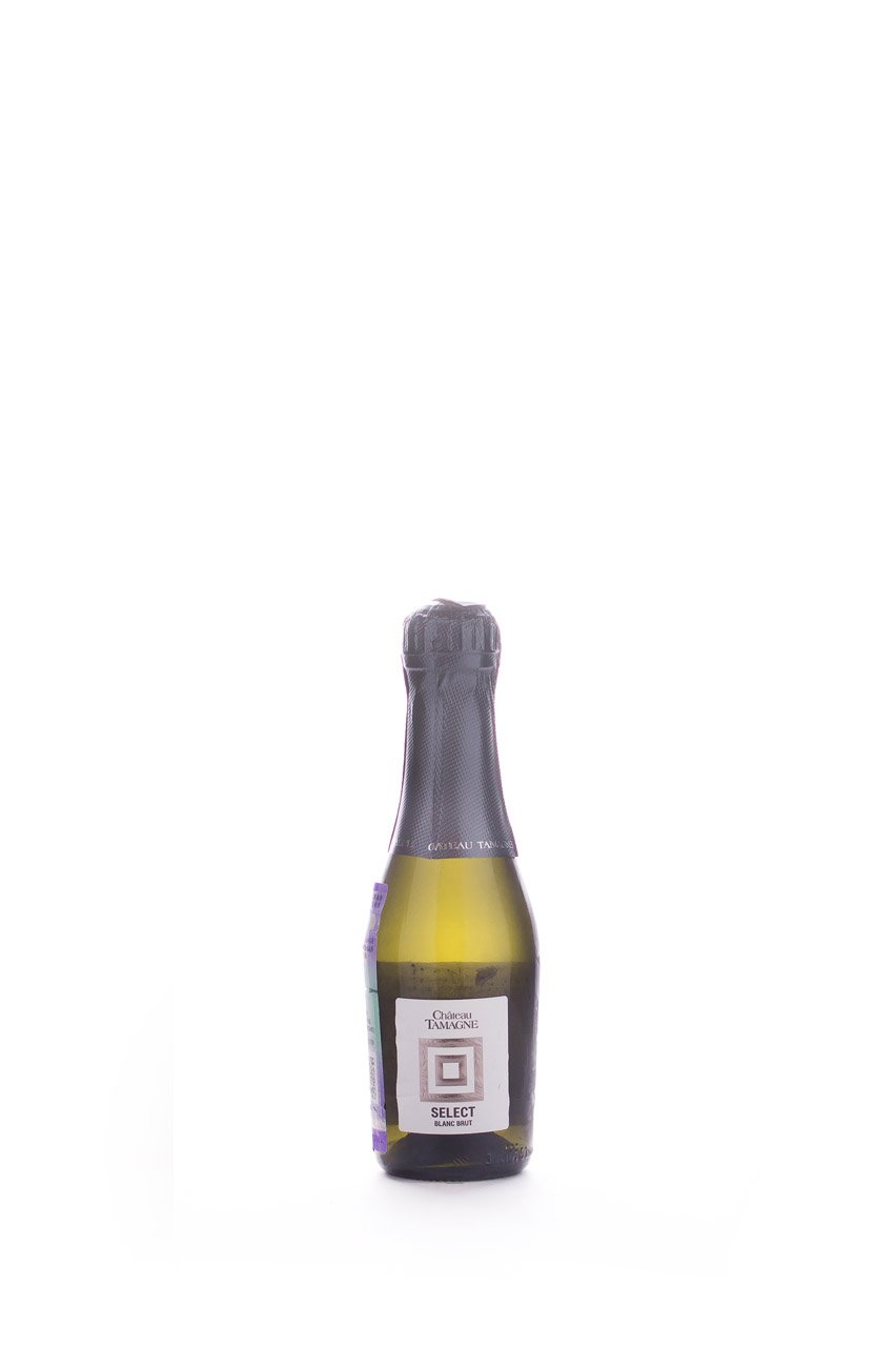 Игристое вино Шато Тамань Селект, белое, брют, 0.2л